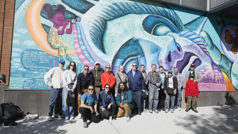 Open House New York Spotlights NYCHA Public Art, Renovation Projects 
                                           